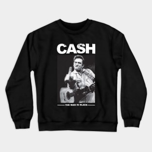 Middle Finger Johnny Cash | Vintage Crewneck Sweatshirt